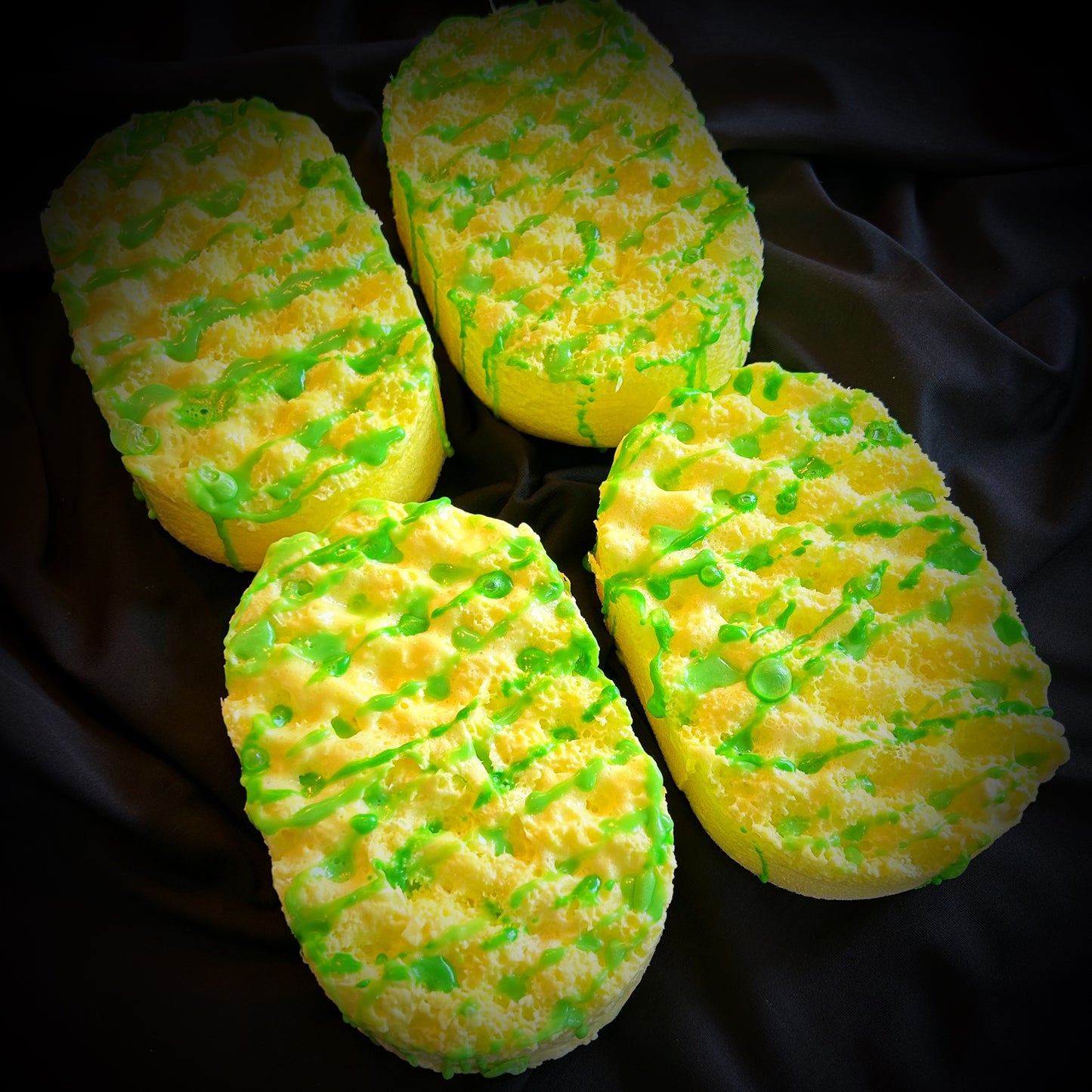 Lime Sherbet Soap Sponge